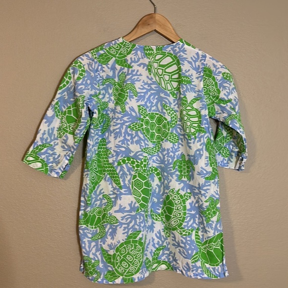 Gretchen Scott Designs Turtle Tunic Size 8/10 - Picture 6 of 6
